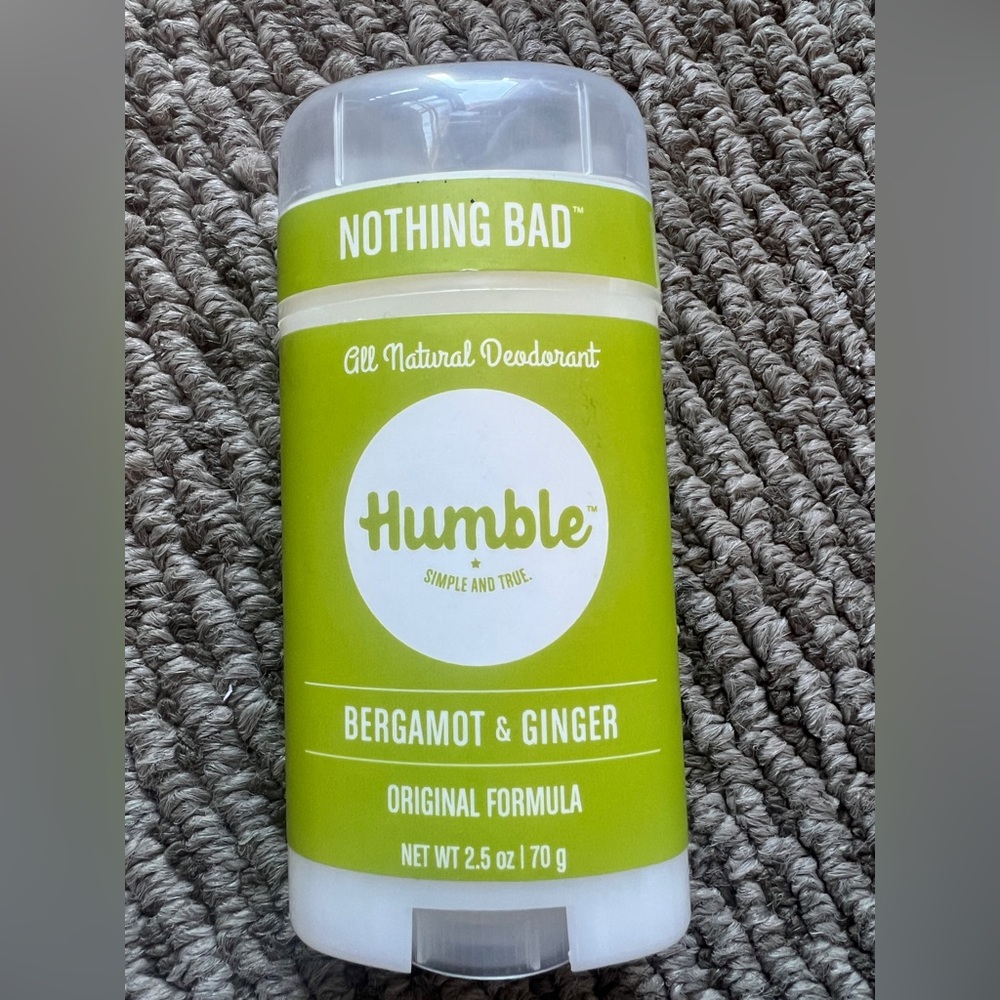 Hard to find humble natural deodorant. Gentle on sensitive skin